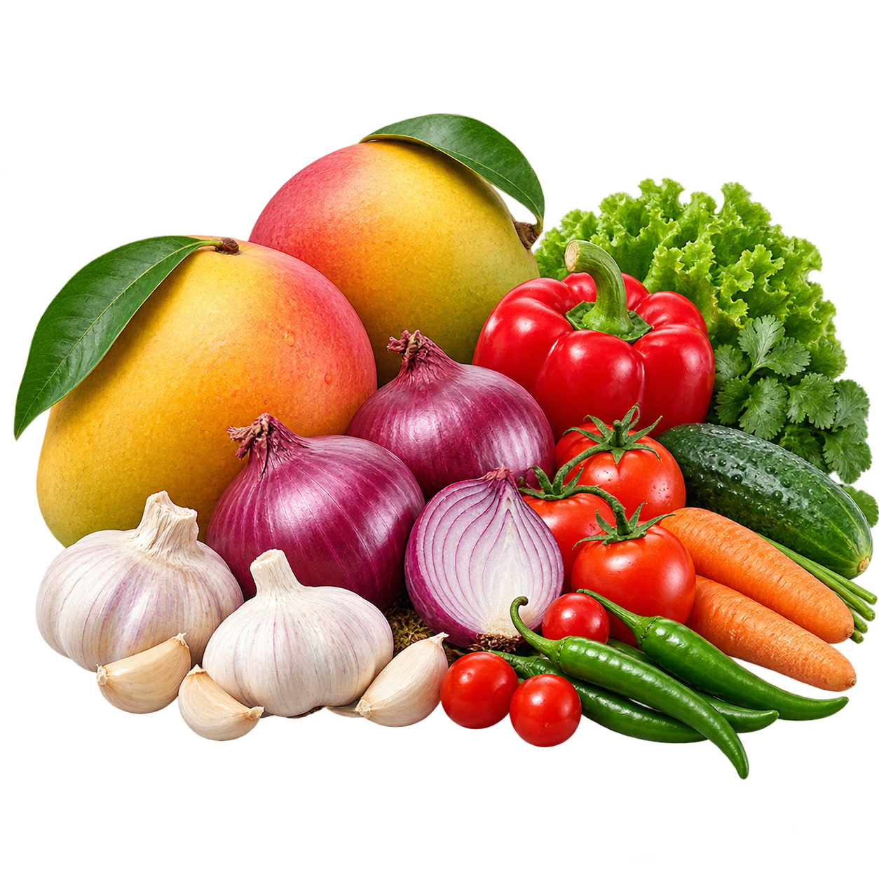 Fresh Fruits and Vegetables - Pranavi TradeX